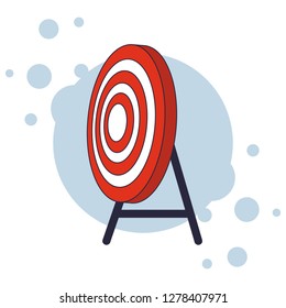 target shooting cartoon