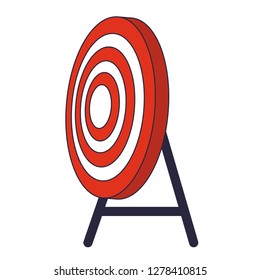 target shooting cartoon
