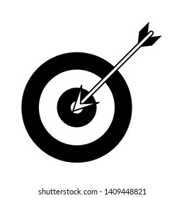 target shooting cartoon vector illustration graphic design in black and white