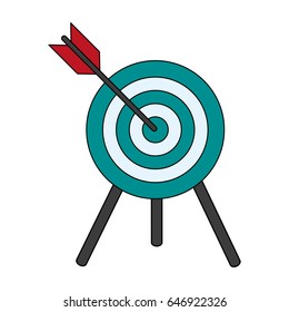 target shooting illustration