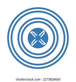 Icono de destino o punto de grabación