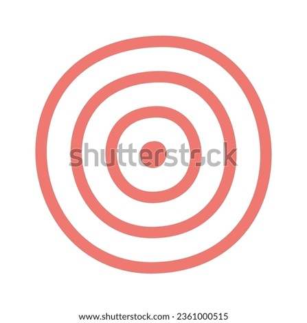 Target For Shooting Vector Illustration
