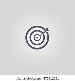target sign. icon design