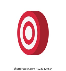 target startup on white background