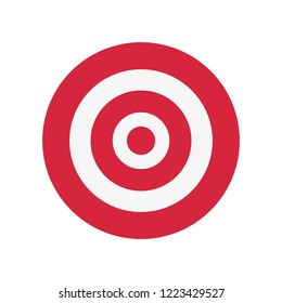 target startup on white background target startup on white background