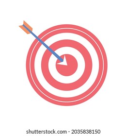target strategy and goal icon