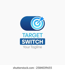 Target Switch Logo Design Template. Good for Business, Agency, Community and Organization