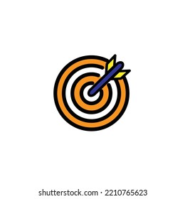 target symbol design, the target icon is suitable for editing material on the target