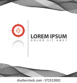 Target symbol logo design