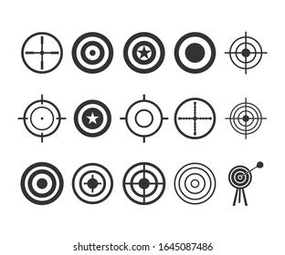Target Symbol Sign Icon Printable Vector Illustration