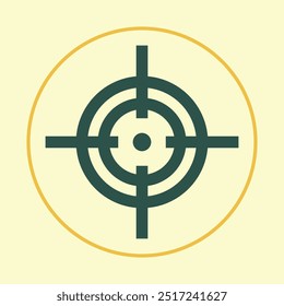 Target trendy icon superb abstract vector illustration colorful artwork lovely design.eps