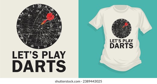 target t-shirt design in vector