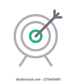 target vector color line  icon 