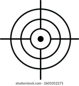 target vector design icon illustration
