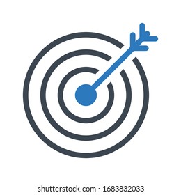Bildfarbsymbol der Vektorillustration 