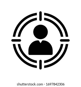 Bildflachsymbol der Vektorillustration 