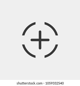 Target vector icon