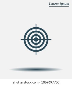 Target vector icon