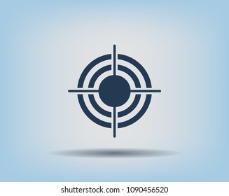Target vector icon
