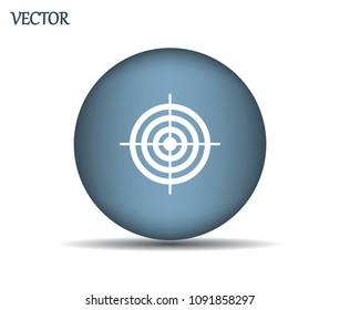 Target vector icon