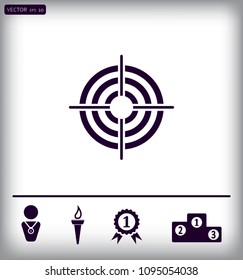 Target vector icon