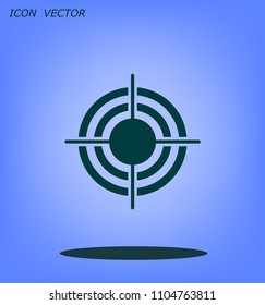 Target vector icon