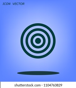 Target vector icon