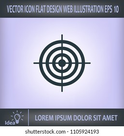 Target vector icon