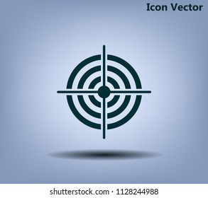 Target vector icon