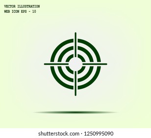 Target vector icon