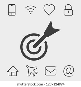 target vector icon