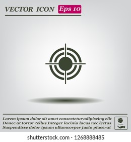 Target vector icon