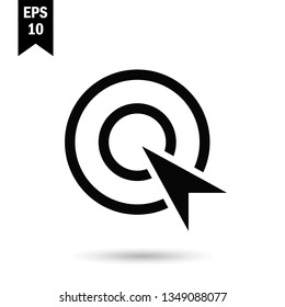 Target vector icon