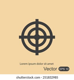 Target vector icon