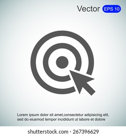 Target vector  icon