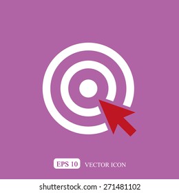 Target vector  icon