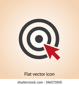 Target vector  icon