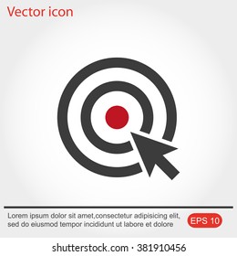 Target vector  icon