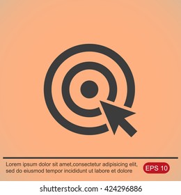 Target vector  icon
