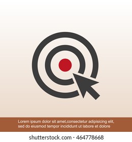 Target vector  icon