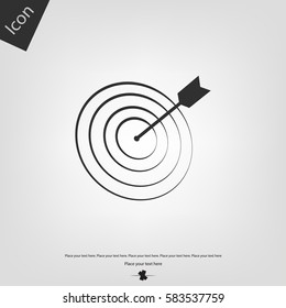 Target vector icon