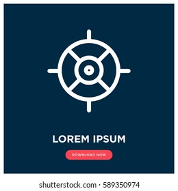 Target vector icon
