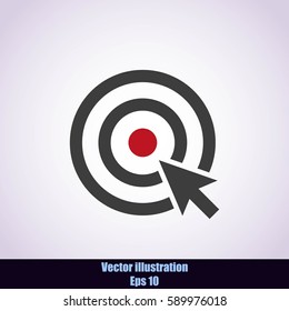 Target vector  icon