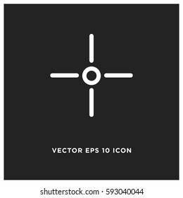Target vector icon