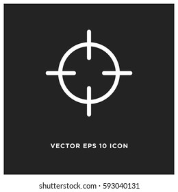 Target vector icon