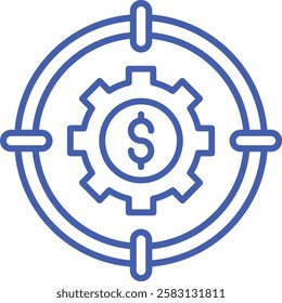 Target vector icon. Can be used for printing, mobile and web applications.