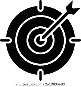 Target vector icon. Can be used for printing, mobile and web applications.