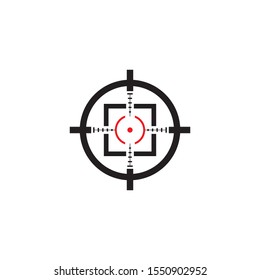 target vector icon illustration design template