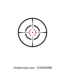 target vector icon illustration design template