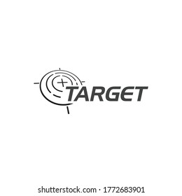 Target Vector icon illustration design template